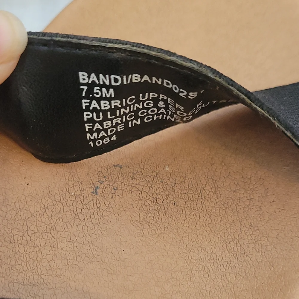 Black Women's Sandals - Picture 6 of 6